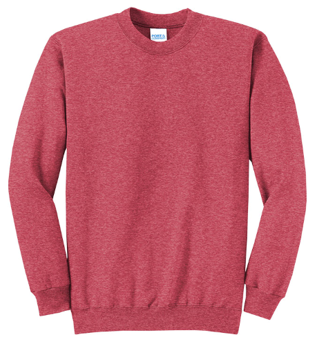 Heathered Red