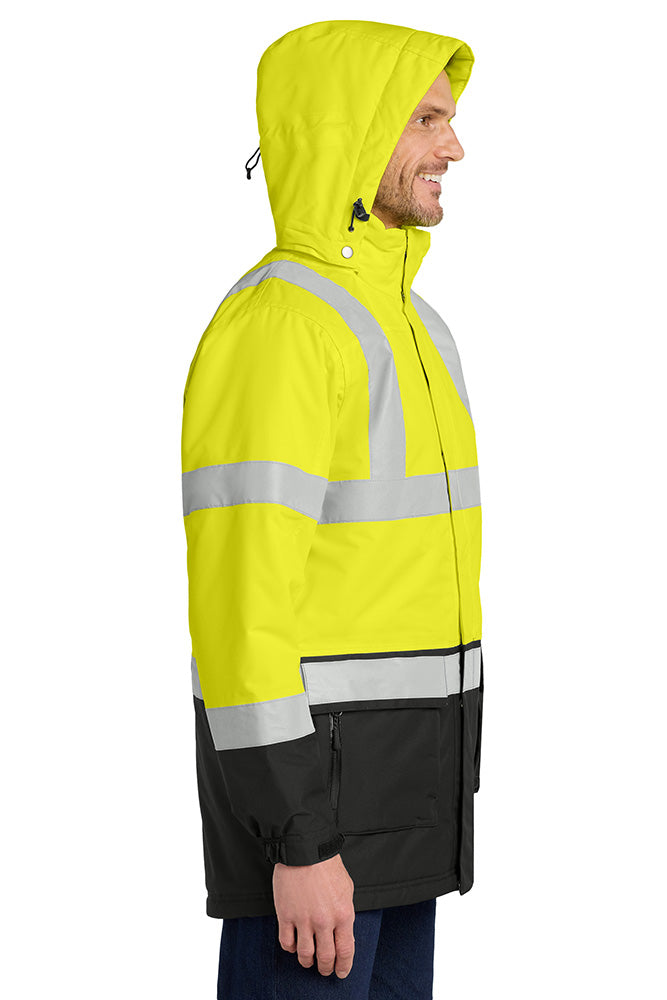 Port Authority ANSI 107 Class 3 Safety Heavyweight Parka J799S