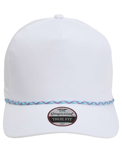 White Teal-Purple