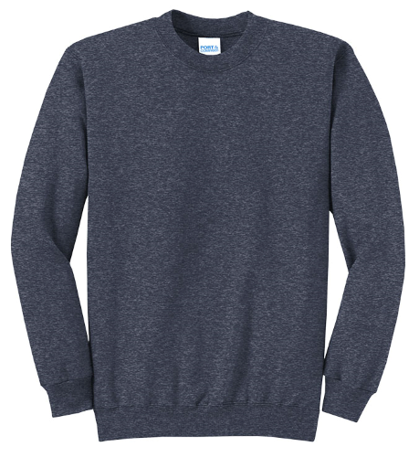 Heathered Navy