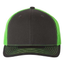 Charcoal Neon Green