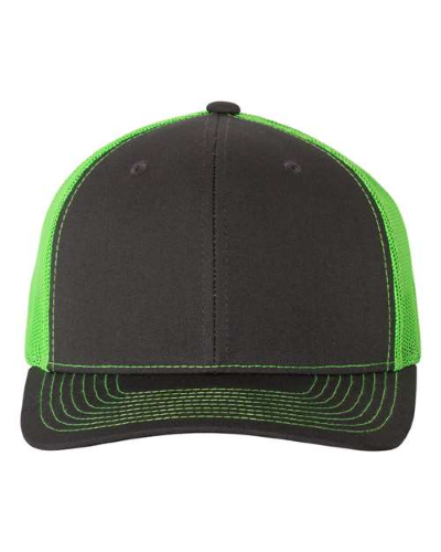 Charcoal Neon Green