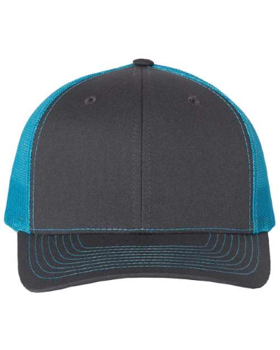Charcoal Neon Blue