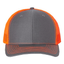 Charcoal Neon Orange