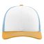 White Columbia Blue Yellow