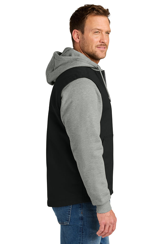 CornerStone Duck Fleece Full-Zip Hooded Jacket CSJ42